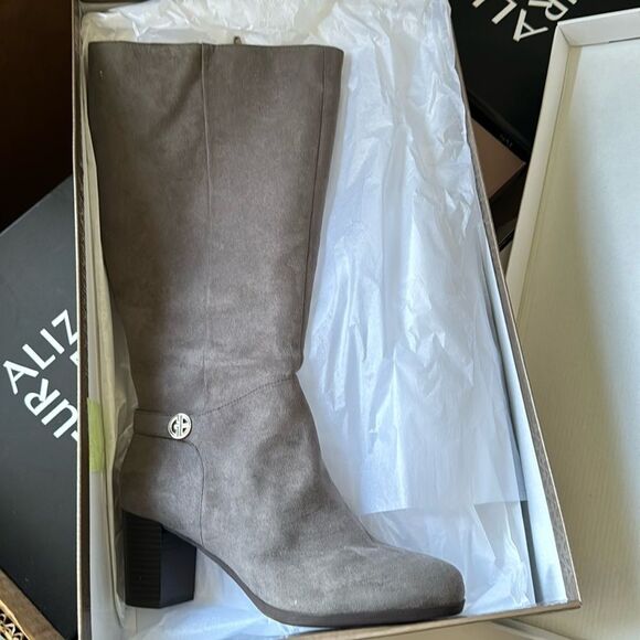 GIANI BERNINI Adonnys Memory-Foam Dress Boots (WIDE CALF) - Picture 2 of 7